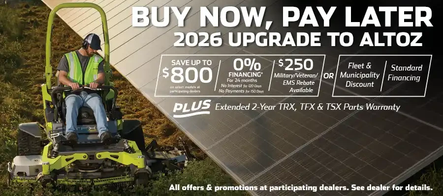 2026 UPGRADE TO ALTOZ - TRX, TFX & TSX Models